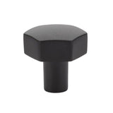 Emtek - Mod Hex Knob, Cabinet, 1-1/2'', US19 - Flat Black