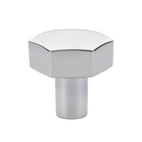 Emtek - Mod Hex Knob, Cabinet, 1-1/2'', US26 - Polished Chrome