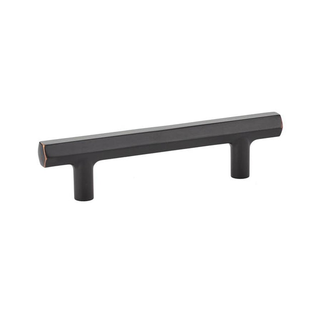 Emtek - Mod Hex Pull, Cabinet, 4'' C-C, US10B - Oil Rubbed Bronze