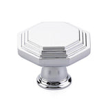 Emtek - Midvale Knob, Cabinet, 1-3/4'', US26 - Polished Chrome