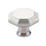 Emtek - Midvale Knob, Cabinet, 1-3/4'', US14 - Polished Nickel