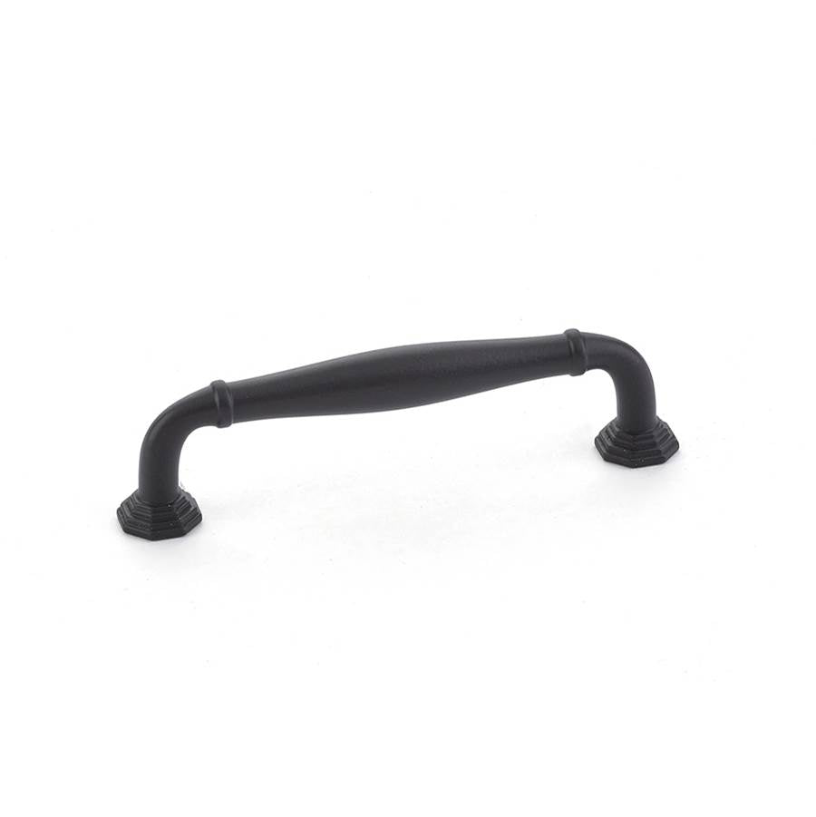 Emtek - BLYTHE PULL, 4'' C-C, US19 - Flat Black