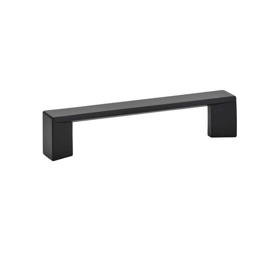 Emtek - Brass Trinity Pull, 12'' C-C, US19 - Flat Black