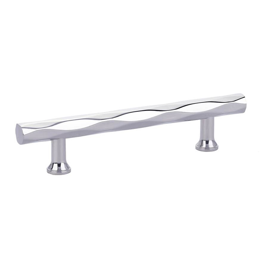 Emtek - CABINET TRIBECA PULL, 10'' CC, US26 - Polished Chrome