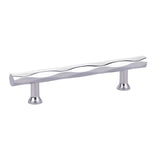 Emtek - CABINET TRIBECA PULL, 12'' CC, US26 - Polished Chrome