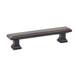 Emtek - Geometric Rectangular Pull, 5'', US10B - Oil Rubbed Bronze