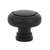 Emtek - Norwich Wardrobe Knob, 1-5/8'', US19 - Flat Black