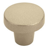 Emtek - Rustic Modern Round Knob, 1-3/4'', TWB - Tumbled White Bronze