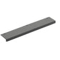 Emtek - Rustic Modern Edge Pull, 1-1/2'' C-C, FB - Flat Black Bronze Patina