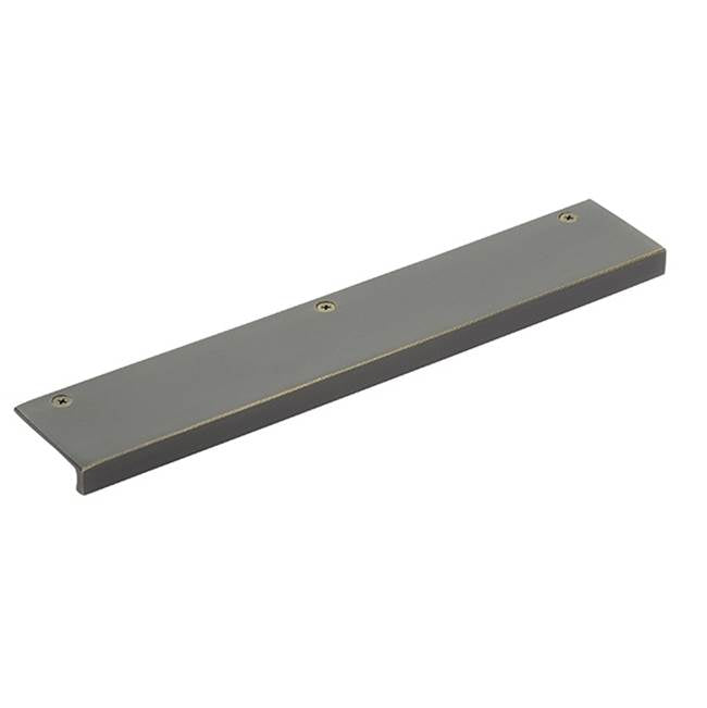 Emtek - Rustic Modern Edge Pull, 1-1/2'' C-C, MB - Medium Bronze Patina