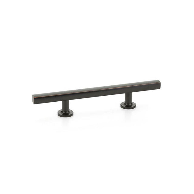 Emtek - Freestone Extended Pull, 3-1/2'' C-C, US14 - Polished Nickel