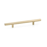 Emtek - Mod Hex Extended Pull, 3-1/2'' C-C, US4 - Satin Brass