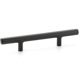 Emtek - Mod Hex Extended Pull, 3-1/2'' C-C, US19 - Flat Black