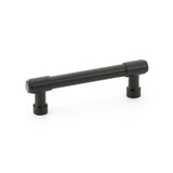Emtek - Industrial Modern JASPER CABINET PULL, 8'' C-C, US19 - Flat Black