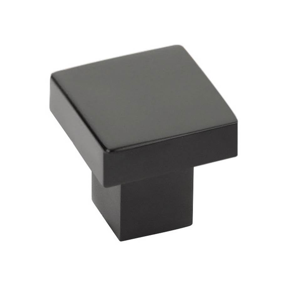 Emtek - Hunter Knob, Cabinet, 1-5/8'', US19 - Flat Black