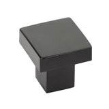 Emtek - Hunter Knob, Cabinet, 1-5/8'', US19 - Flat Black