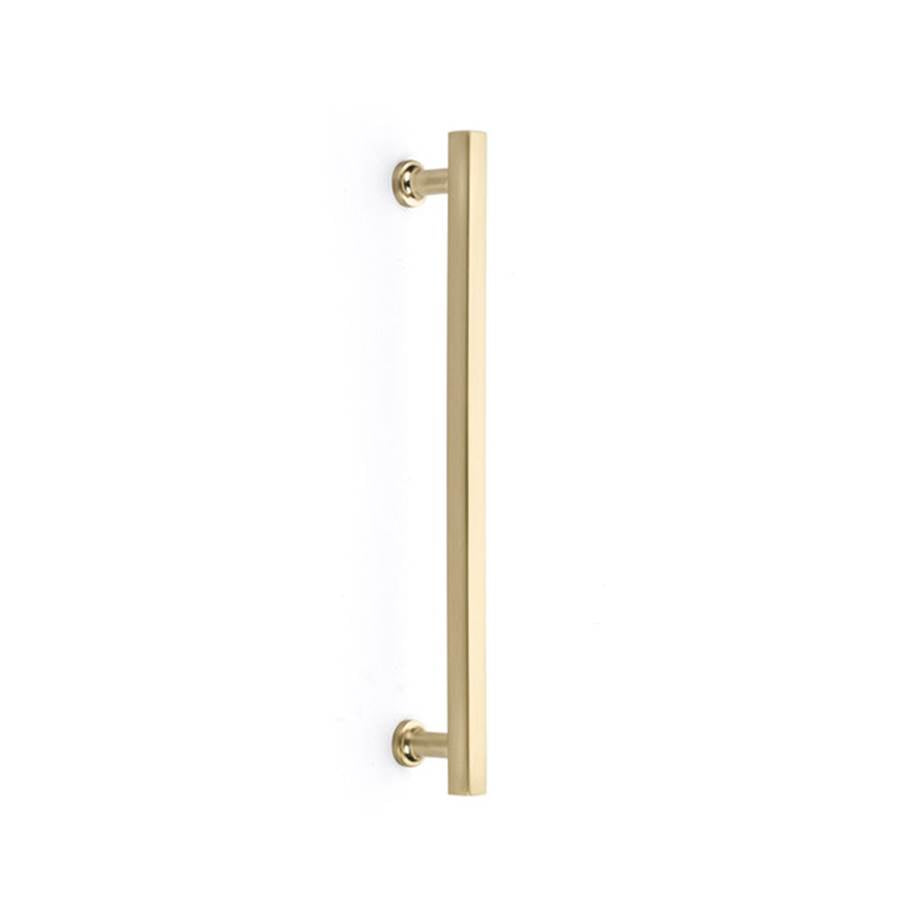 Emtek - Concealed Surface Mount, Freestone Appliance Pull, 12'', US4 - Satin Brass