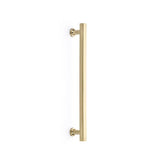 Emtek - Concealed Surface Mount, Freestone Appliance Pull, 12'', US4 - Satin Brass