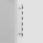 Emtek - Concealed Surface Mount, Stainless Steel 8'' Baden Door Pull - Brushed Stainless Steel