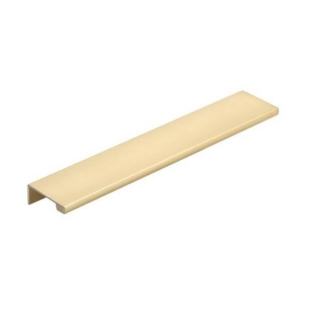 Emtek - CABINET EDGE PULL-10'', US4 - Satin Brass