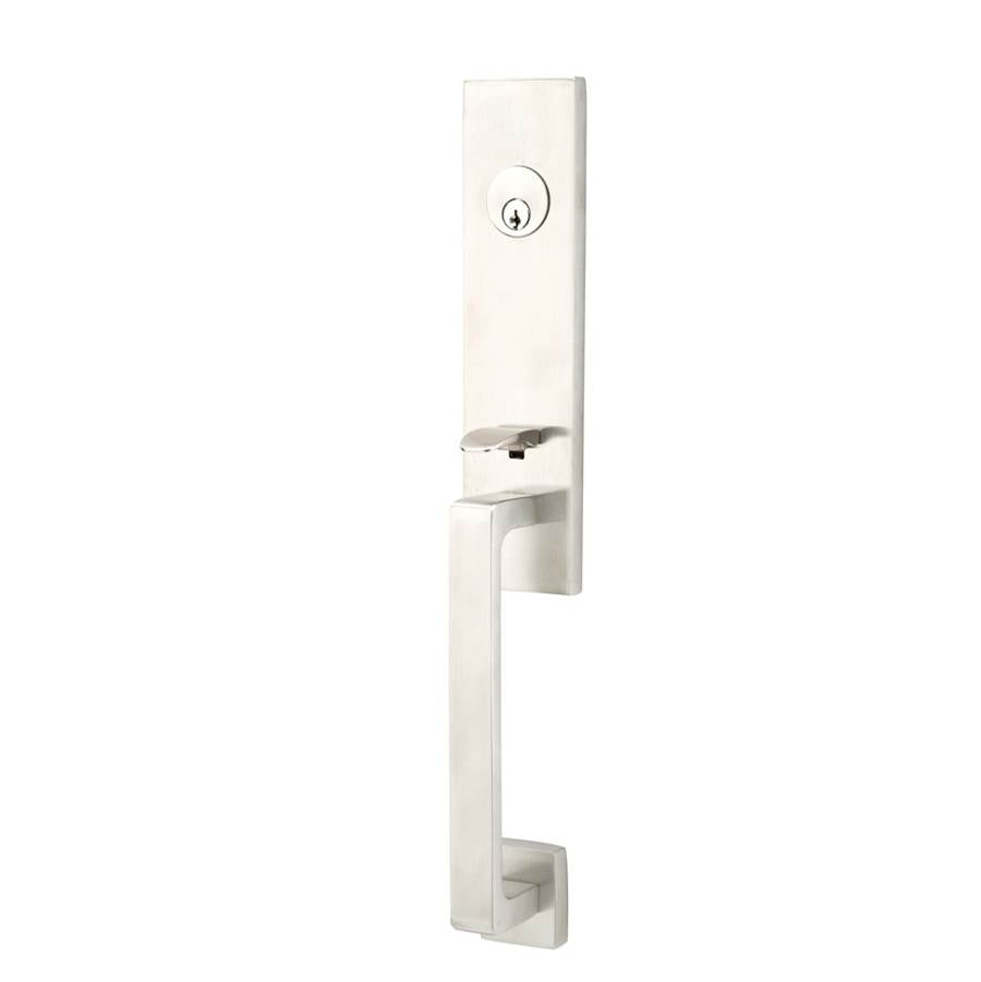 Sgl Cyl, Davos Stainless Steel Tub Ent, Stainless Steel Hermes Lever, RH, SS