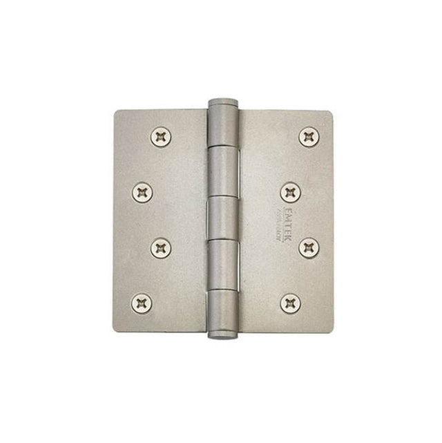 Emtek - 9100 Hnge, Stl, SD, 1/4''RdCr, 4, US4 - Satin Brass