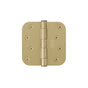 Emtek - 9100 Hnge, Stl, SD, 5/8''RdCr, 4, US4 - Satin Brass