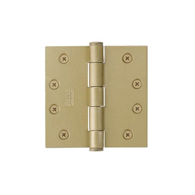 Emtek - 9200 Hinge, Stl, HD, SqCr, 4.5, US4 - Satin Brass