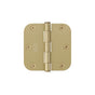 Emtek - 9200 Hnge, Stl, HD, 5/8''RdCr, 3.5, US4 - Satin Brass