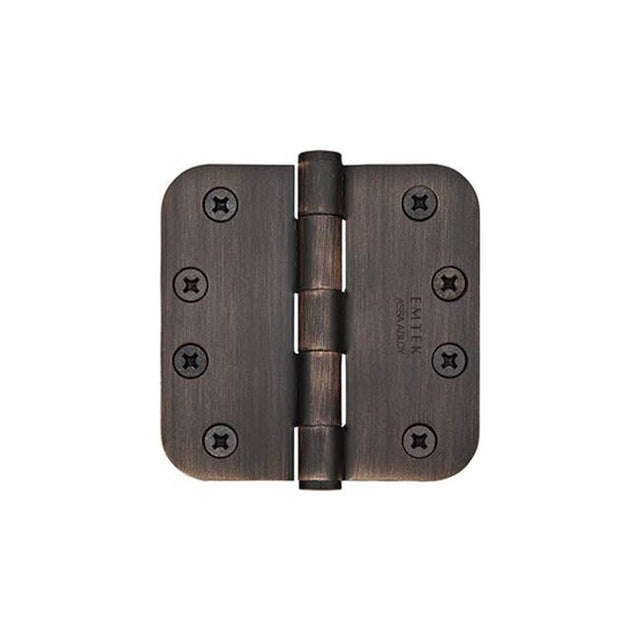 Emtek - 9200 Hnge, Stl, HD, 5/8''RdCr, 4, US4 - Satin Brass