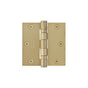 Emtek - 9400 Hnge, Stl, HD BB, SqCr, 3.5, US4 - Satin Brass