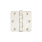 Emtek - 9400 Hnge, Stl, HD BB, 1/4RdCr, 3.5, US4 - Satin Brass