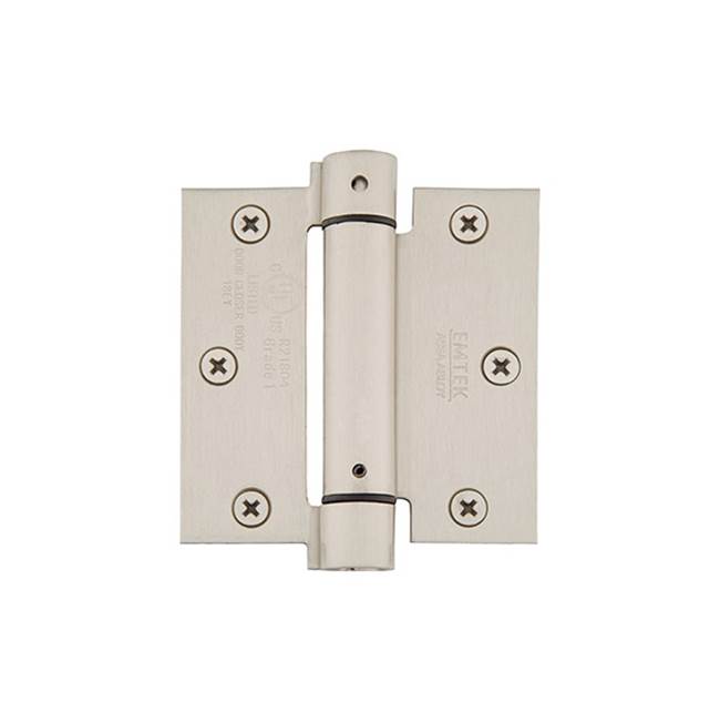 Emtek - Spring Hinge, SQ, 3.5, US4 - Satin Brass