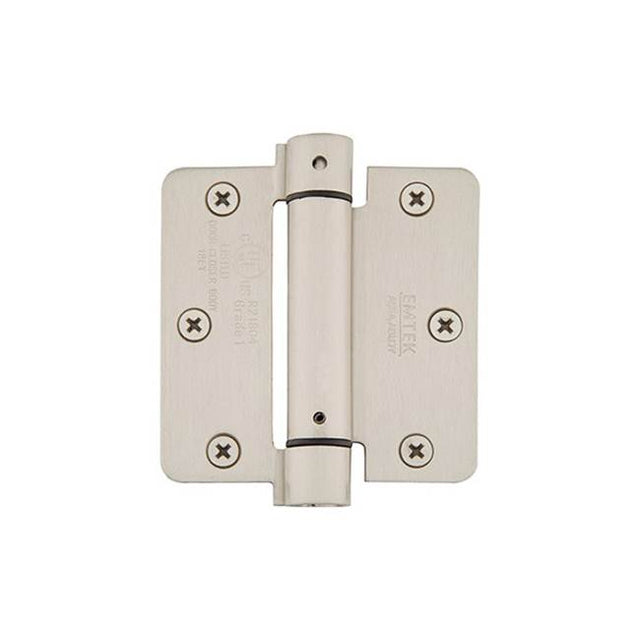 Emtek - Spring Hinge, 1/4R, 3.5, US4 - Satin Brass