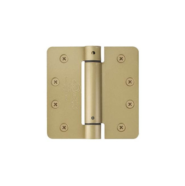 Emtek - Spring Hinge, 1/4R, 4, US4 - Satin Brass
