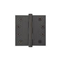 Emtek - 9600 Hnge, SldBrs, SD, SqCr, 4x4'', US3NL - Unlacquered Brass