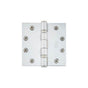 Emtek - 9601 Hnge, SldBrs, BB, SqCr, 4.5x4.5'', US3NL - Unlacquered Brass