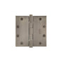 Emtek - 9601 Hnge, SldBrs, BB, SqCr, 5x5'', US3NL - Unlacquered Brass