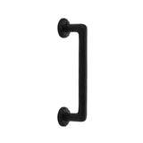 Emtek - Concealed Surface Mount, Rod Bronze Pull, 12'', FB - Flat Black Bronze Patina