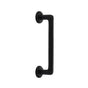 Emtek - Concealed Surface Mount, Rod Bronze Pull, 12'', FB - Flat Black Bronze Patina