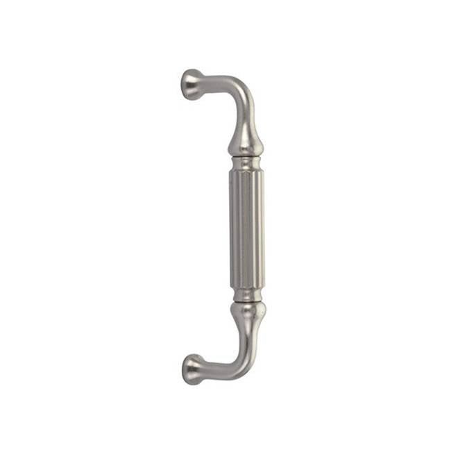 Emtek - Concealed Surface Mount, 8'' Door Pull, Knoxville US15 - Satin Nickel