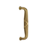 Emtek - Concealed Surface Mount, 8'' Door Pull, Ribbon and Reed Style, US7 - French Antique