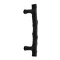 Emtek - Concealed Surface Mount, Bronze Twig Pull, 8'', FB - Flat Black Bronze Patina