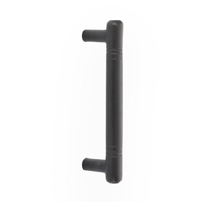 Emtek - Concealed Surface Mount, Bronze Nunez 8'' Pull, MB - Medium Bronze Patina