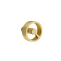 Emtek - Concealed, Passage, Modern Rectangular Rosette, Spoke Knob, US4 - Satin Brass