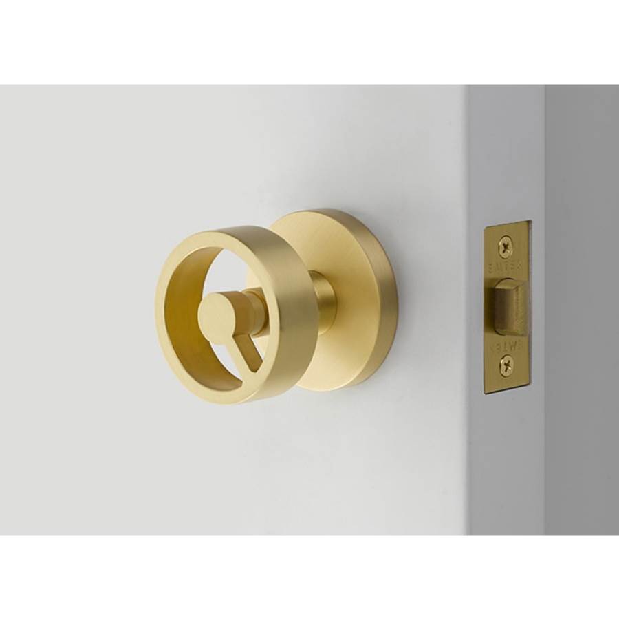 Concealed, Passage, Modern Rectangular Rosette, Spoke Knob, US14