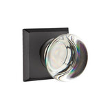 Concealed, Privacy, No.6 Rosette, Providence Crystal Knob, FB