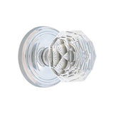 Concealed, Privacy, Regular Rosette, Diamond Crystal Knob, US10B