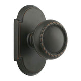 Concealed, Privacy, No.8 Rosette, Rope Knob, US10B
