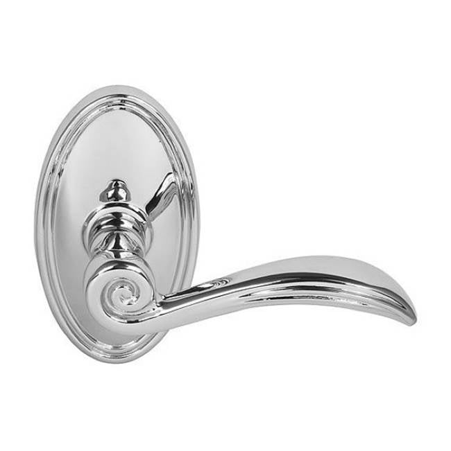 Concealed, Privacy, Oval Rosette, Elan Lever, US10B